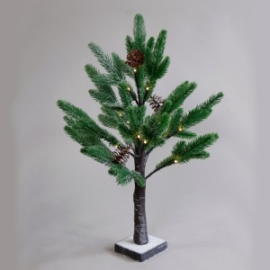 TREES WITH LED LIGHTS