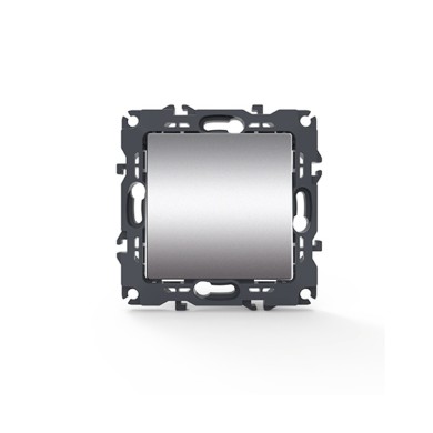 PRIME ΔΙΑΚΟΠΤΗΣ ΑΠΛΟΣ ΜΕ ΚΛΙΠ ΠΛΑΣΤΙΚΟΣ ΜΑΤ ΑΛΟΥΜΙΝΙΟ 1P 250VAC 10AX IP20