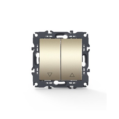 PRIME ΜΠΟΥΤΟΝ ΡΟΛΛΩΝ ΜΕ ΚΛΙΠ ΠΛΑΣΤΙΚΟ MAT ΣΑΜΠΑΝΙΖΕ 2P 10A 250VAC IP20