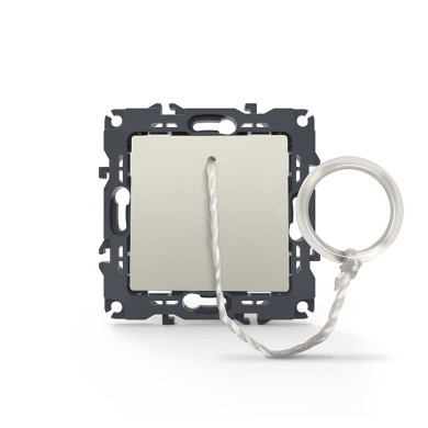 PRIME ΜΠΟΥΤΟΝ ΤΡΑΒΗΧΤΟ ΜΕ ΚΛΙΠ ΠΛΑΣΤΙΚΟ ΙΒΟΥΑΡ 1P 10A 250VAC IP20