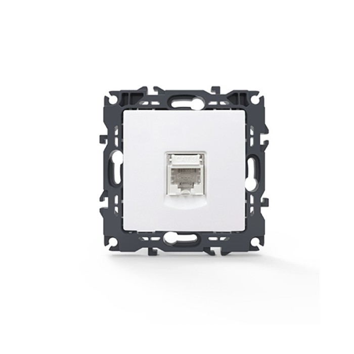 PRIME TELEPHONE SOCKET 1xRJ11 CAT3 IP20 WHITE