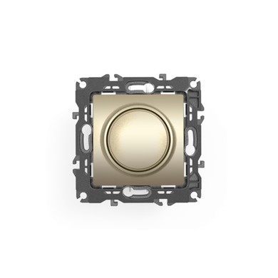 PRIME MULTI DIMMER 1 WAY 1P TRIAC 800VA 250VAC IP20 MATT CHAMPAGNE