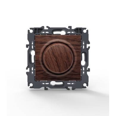 PRIME MULTI DIMMER 1 WAY 1P TRIAC 800VA 250VAC IP20 WOOD