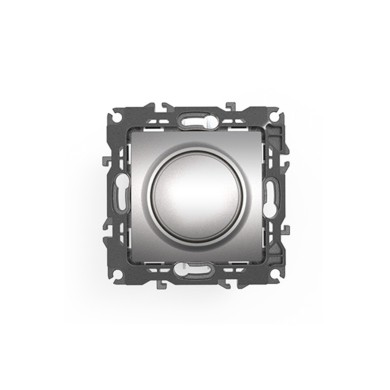 PRIME DIMMER 1 WAY 1P TRIAC 300VA 250VAC IP20 MATT ALUMINUM