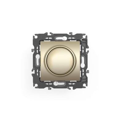 PRIME DIMMER 1 WAY 1P TRIAC 300VA 250VAC IP20 MATT CHAMPAGNE