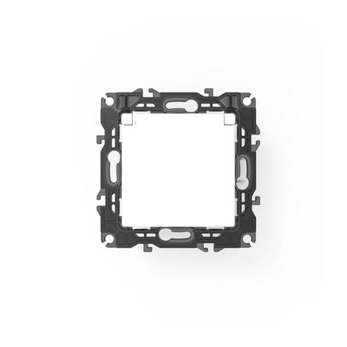 PRIME SCHUKO SOCKET WITH LID & SAFETY SHUTTER 1x2P+E 16A 250VAC IP20 WHITE