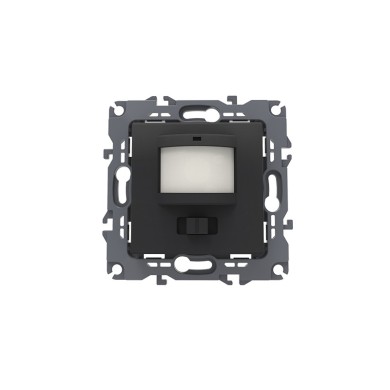 PRIME MOTION SENSOR (L+N) 180-250VAC 400W(40VA) 5-7m 3-7Lux30-260sec IP20 MATT ANTHRACITE