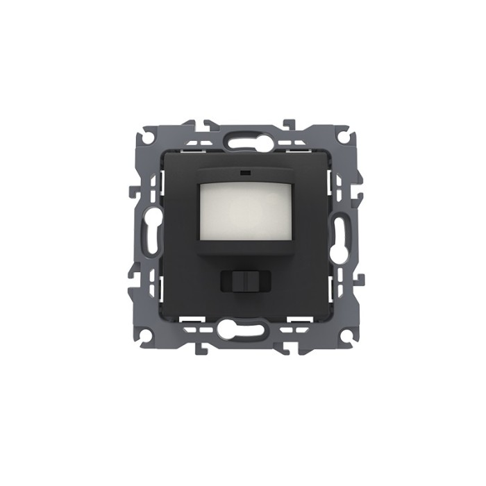 PRIME MOTION SENSOR (L+N) 180-250VAC 400W(40VA) 5-7m 3-7Lux30-260sec IP20 MATT ANTHRACITE