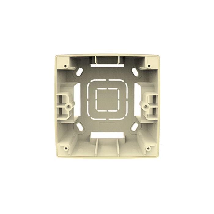 PRIME 1 GANG SURFACE MOUNTING BOX IP20 IVORY