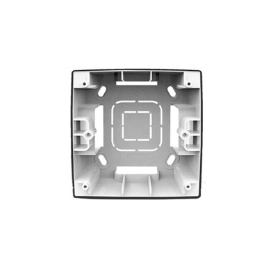 PRIME 1 GANG SURFACE MOUNTING BOX IP20 MATT ANTHRACITE