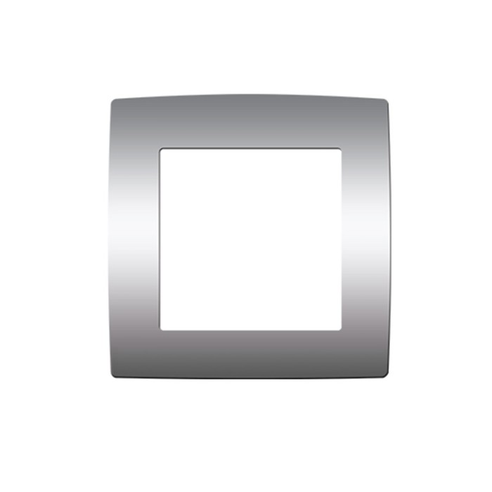 PRIME 1 GANG FRAME IP20 MATT ALUMINUM