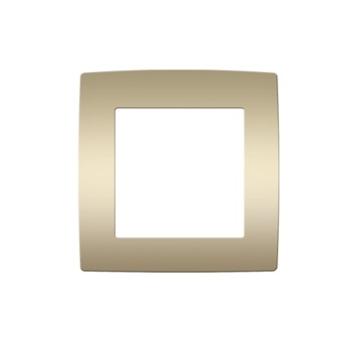 PRIME 1 GANG FRAME IP20 MATT CHAMPAGNE