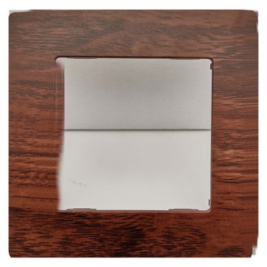 PRIME 1 GANG FRAME IP20 WOOD