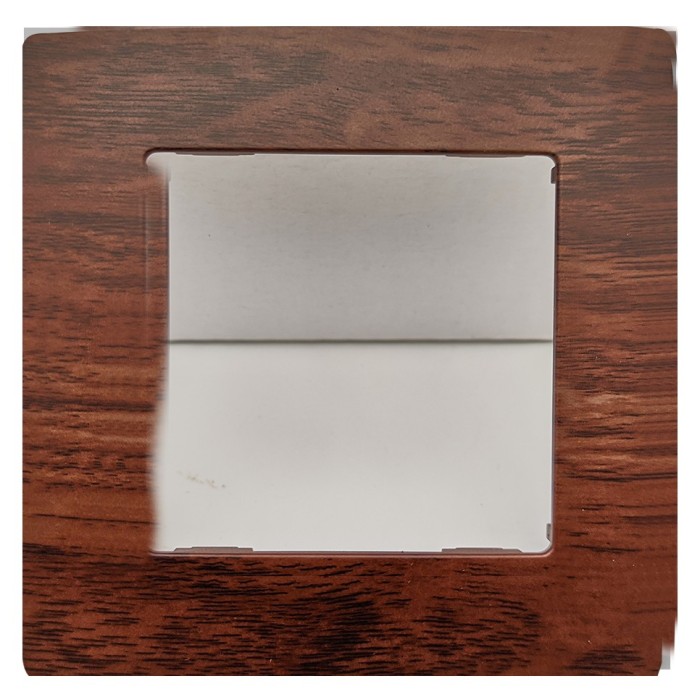 PRIME 1 GANG FRAME IP20 WOOD