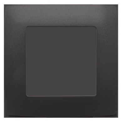 PRIME 1 GANG FRAME IP20 GREY