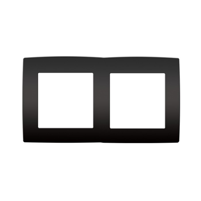 PRIME ΠΛΑΙΣΙΟ 2 ΘΕΣΕΩΝ ΜΑΤ ΑΝΘΡΑΚΙ IP20 