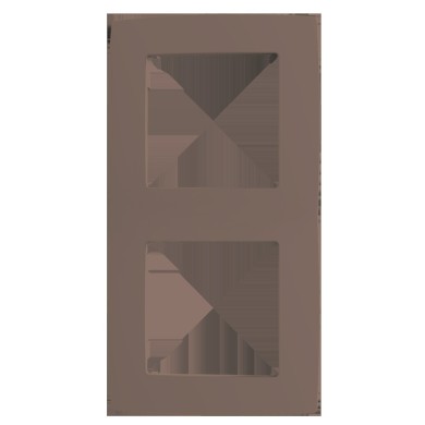 PRIME 2 GANG FRAME IP20 BEIGE