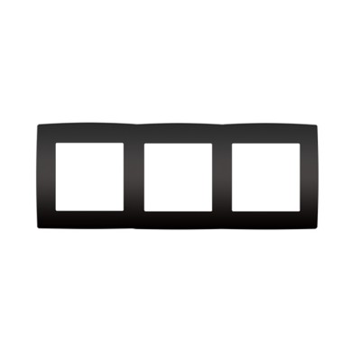 PRIME ΠΛΑΙΣΙΟ 3 ΘΕΣΕΩΝ ΜΑΤ ΑΝΘΡΑΚΙ IP20 