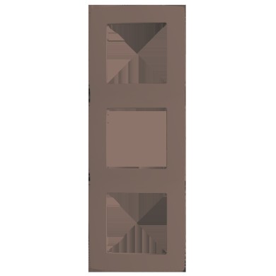PRIME 3 GANG FRAME IP20 BEIGE