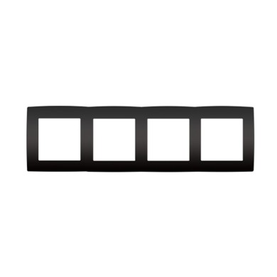 PRIME 4 GANG FRAME IP20 MATT ANTHRACITE