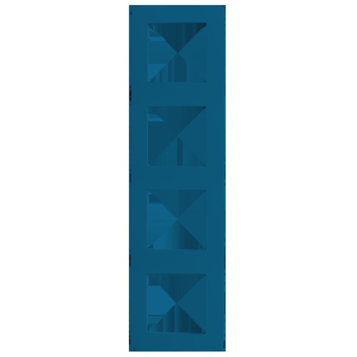 PRIME ΠΛΑΙΣΙΟ 4 ΘΕΣΕΩΝ IP20 ΓΑΛΑΖΙΟ