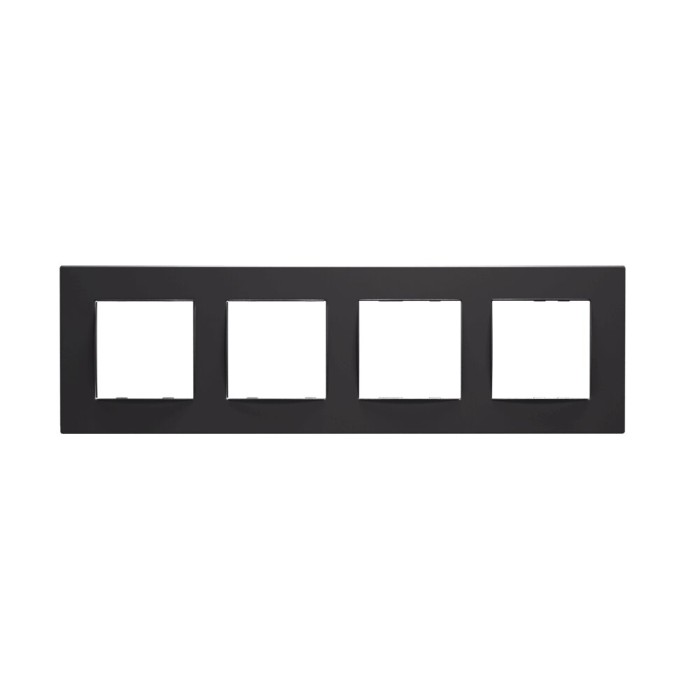 PRIME 4 GANG FRAME CLASSIC IP20 MAT ANTHRACITE