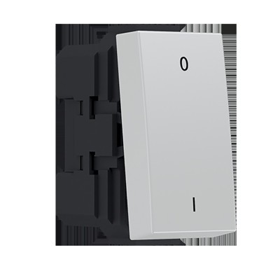 MODYS 2-POLE SWITCH (0-1) IVORY 1 M. 2P 10AX 250VAC IP20 