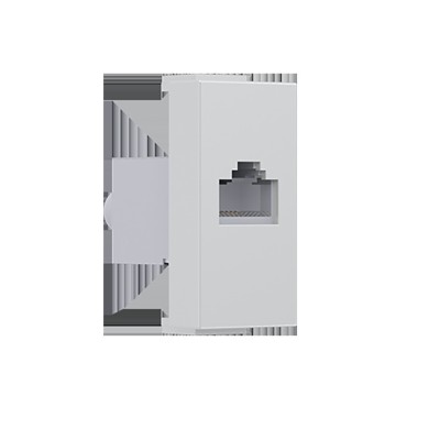 MODYS ΠΡΙΖΑ ΔΙΚΤΥΟΥ ΙΒΟΥΑΡ RJ45 CAT.6 IP20 ΜΕ ΘΩΡΑΚΙΣΗ