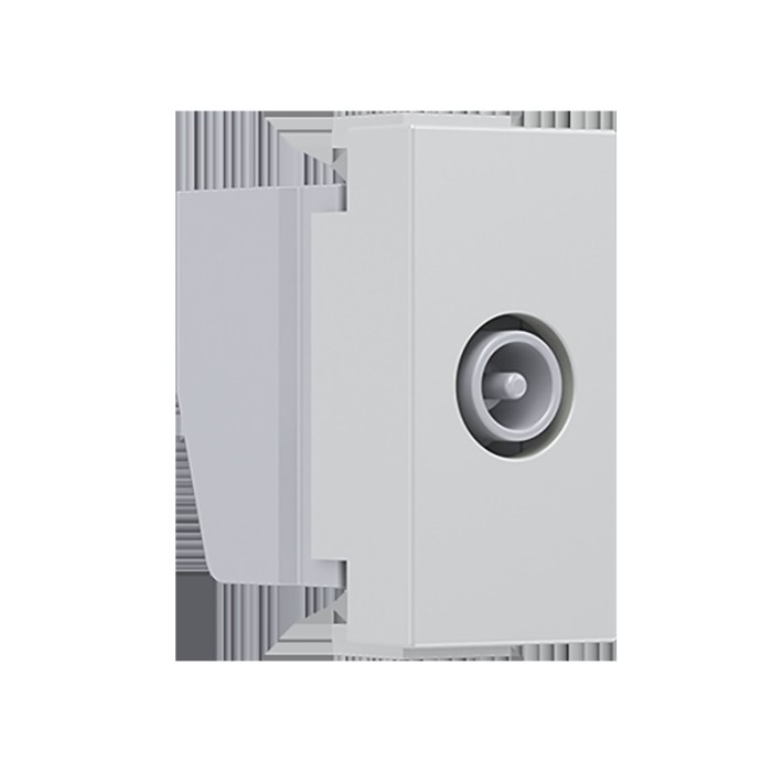  MODYS TV-R SOCKET THROUGH-LINE IVORY 1 M. IP20