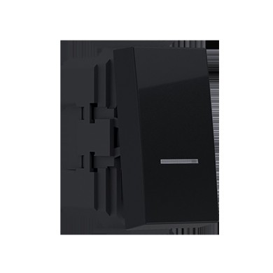 MODYS CONTROL 2 WAY SWITCH MATT BLACK 1 M. 1P 10AX 250VAC IP20 