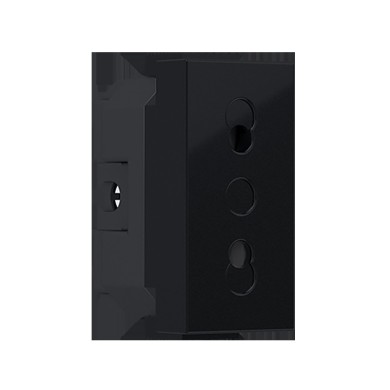 MODYS ΔΙΠΟΛΙΚΗ ΠΡΙΖΑ ΑΣΦΑΛΕΙΑΣ ΜΑΥΡΗ ΜΑΤ 2P 10A 250VAC IP20