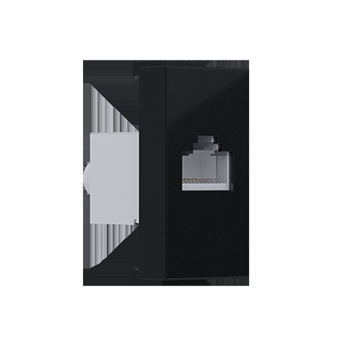 MODYS ΠΡΙΖΑ ΤΗΛΕΦΩΝΟΥ ΜΑΥΡΗ ΜΑΤ RJ11 CAT3 IP20