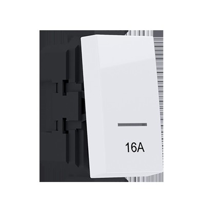 MODYS ΔΙΑΚΟΠΤΗΣ ΔΙΠΟΛΙΚΟΣ 0-1 16Α ΜΕ ΕΝΔΕΙΞΗ ΛΕΥΚΟΣ 2P 16AX 250VAC IP20  