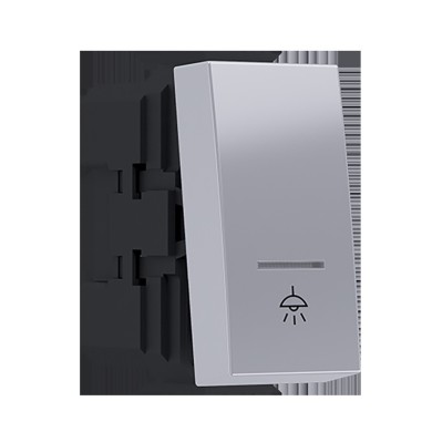 MODYS ΜΠΟΥΤΟΝ ΜΕ ΕΝΔΕΙΞΗ & ΣΥΜΒΟΛΟ ΛΥΧΝΙΑ ΑΣΗΜΙ 1P 10A 250VAC IP20 