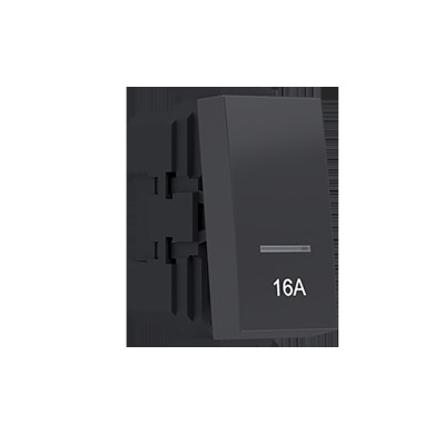 MODYS ΔΙΑΚΟΠΤΗΣ ΔΙΠΟΛΙΚΟΣ 0-1 16Α ΜΕ ΕΝΔΕΙΞΗ ΑΝΘΡΑΚΙ 2P 16AX 250VAC IP20  