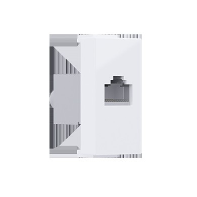  MODYS DATA SOCKET WHITE 1 M. RJ45 CAT.6 SCREENED IP20