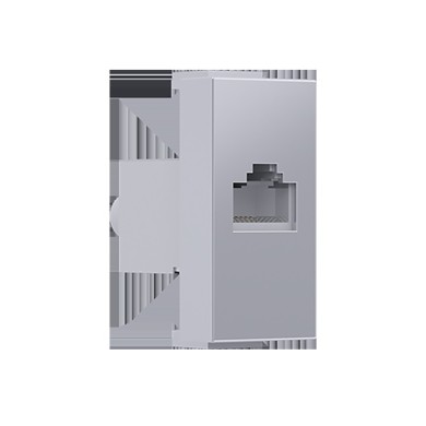  MODYS DATA SOCKET SILVER 1 M. RJ45 CAT.6 SCREENED IP20