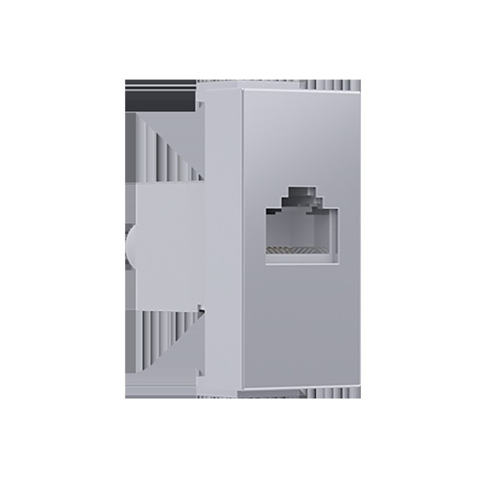  MODYS DATA SOCKET SILVER 1 M. RJ45 CAT.6 SCREENED IP20