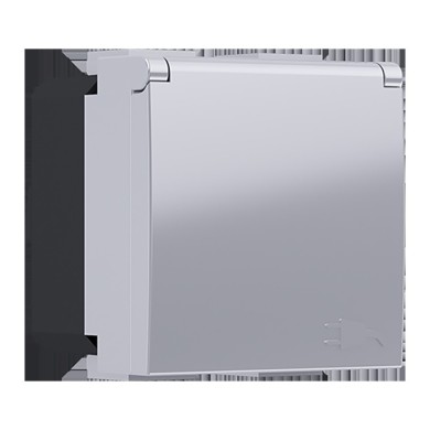 MODYS ΠΡΙΖΑ ΣΟΥΚΟ ΚΑΠΑΚΙ ΑΣΦΑΛΕΙΑΣ ΑΣΗΜΙ 2P+E 16A 250VAC IP20