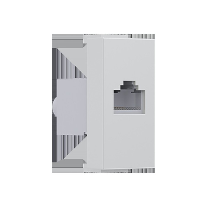 MODYS ΠΡΙΖΑ ΔΙΚΤΥΟΥ ΙΒΟΥΑΡ RJ45 CAT.6A IP20 ΜΕ ΘΩΡΑΚΙΣΗ