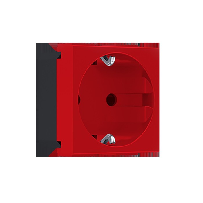  MODYS SCHUKO SOCKET RED UPS 2 M. 2P+E 16A 250VAC IP20