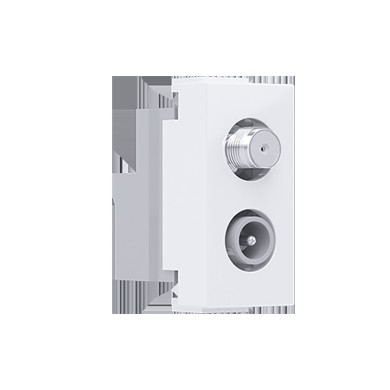 MODYS ΠΡΙΖΑ ΤΗΛΕΟΡΑΣΗΣ SAT ΤV-R ΤΕΡΜΑΤΙΚΗ ΛΕΥΚΗ IP20