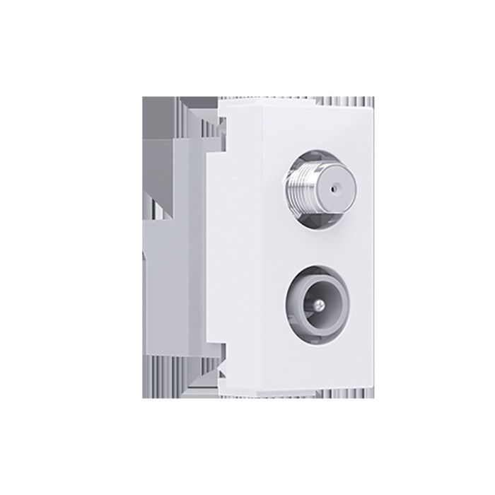 MODYS ΠΡΙΖΑ ΤΗΛΕΟΡΑΣΗΣ SAT ΤV-R ΤΕΡΜΑΤΙΚΗ ΛΕΥΚΗ IP20