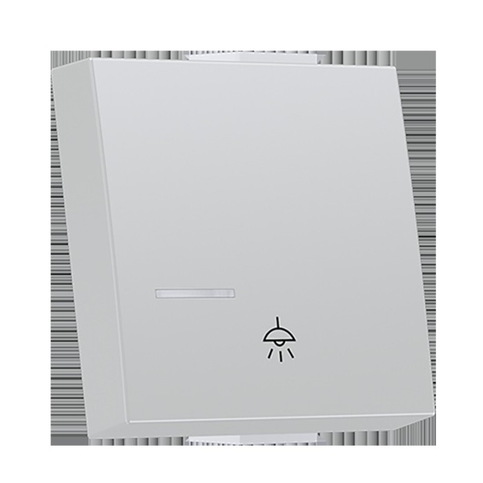  MODYS BUTTON WITH INDICATOR & LIGHT SYMBOL 2 M. IVORY