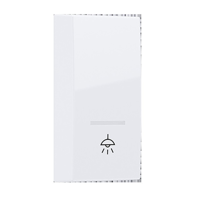  MODYS BUTTON WITH INDICATOR & LIGHT SYMBOL 1 M. WHITE