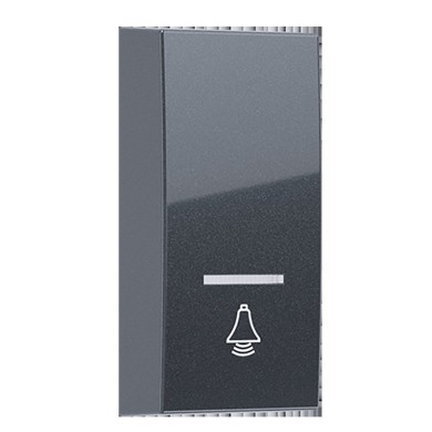  MODYS BUTTON WITH INDICATOR & BELL SYMBOL 1 M. ANTHRACITE