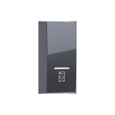  MODYS BUTTON WITH INDICATOR & SYMBOL WASHING MACHINE 1 M. ANTHRACITE