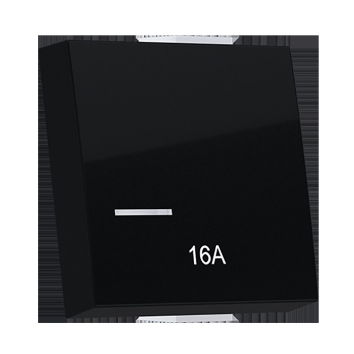 MODYS ΠΛΗΚΤΡΟ ΜΕ ΕΝΔΕΙΞΗ 16Α  ΜΑΥΡΟ ΜΑΤ