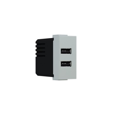  MODYS USB CHARGER IVORY 1 M. 2xUSB TYPE A+C 5VDC 3A IP20