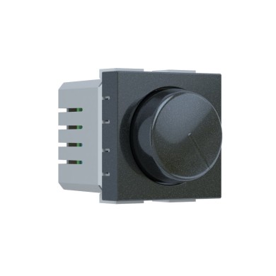  MODYS ROTARY 2-WAY DIMMER LED (7-110W) 2ΣΤ. 250VAC IP20 ANTHRACITE